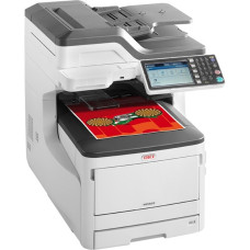 OKI MC853dn, Multifunktionsdrucker(USB/LAN, Kopie, Scan, Fax)