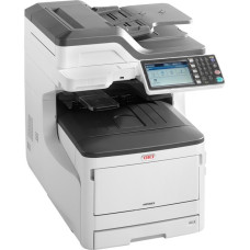 OKI MC883dn, Multifunktionsdrucker(grau/anthrazit, USB, LAN, Scan, Kopie, Fax)