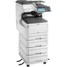 OKI MC883dnv, Multifunktionsdrucker(grau/anthrazit, USB, LAN, Scan, Kopie, Fax)