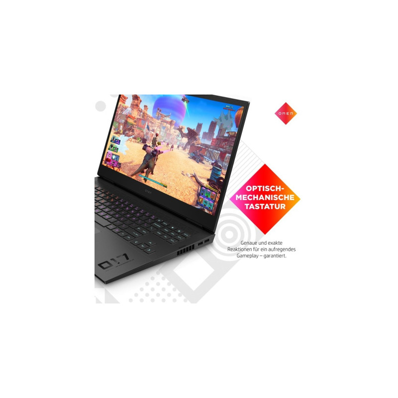 OMEN 17-ck2179ng, Gaming-Notebook(schwarz, ohne Betriebssystem, 43.9 cm (17.3 Zoll) & 240 Hz Display, 1 TB SSD)