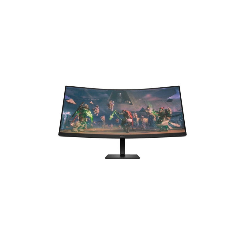 OMEN 34c , Gaming-Monitor(86.4 cm (34 Zoll), schwarz, WQHD, VA, AMD Freesync Premium, DisplayPort, HDMI, 165Hz Panel)