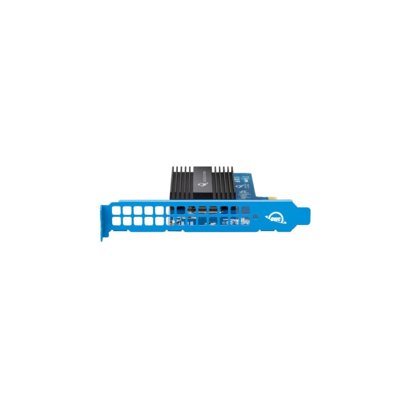 OWC Accelsior 1M2 1 TB, SSD(blau/schwarz, PCIe 4.0 x4, NVMe 1.3, AIC)