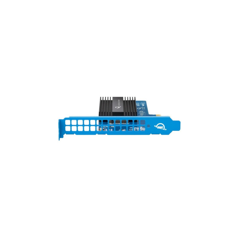OWC Accelsior 1M2 2 TB, SSD(blau/schwarz, PCIe 4.0 x4, NVMe 1.3, AIC)