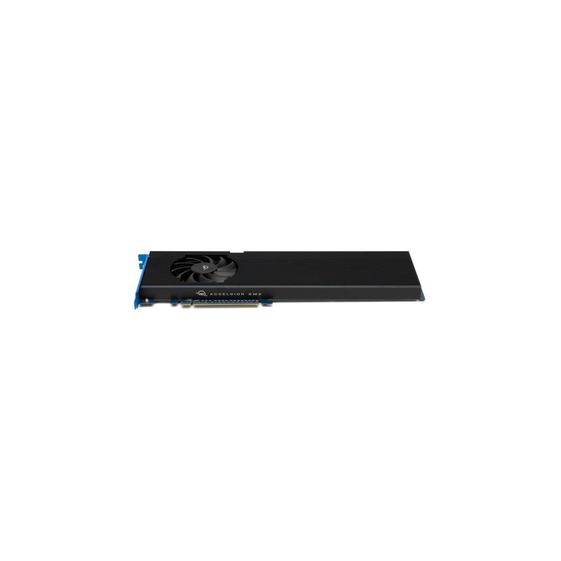 OWC Accelsior 8M2 4 TB, SSD(schwarz/blau, PCIe 4.0 x16, NVMe 1.3, AIC)