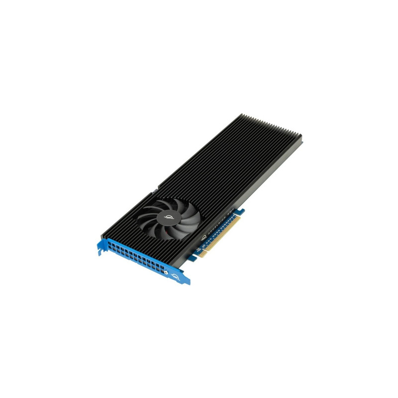 OWC Accelsior 8M2 8 TB, SSD(schwarz/blau, PCIe 4.0 x16, NVMe 1.3, AIC)