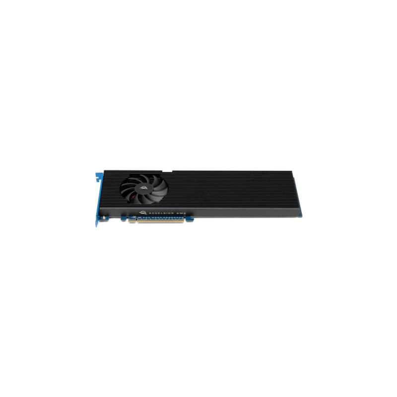 OWC Accelsior 8M2 8 TB, SSD(schwarz/blau, PCIe 4.0 x16, NVMe 1.3, AIC)