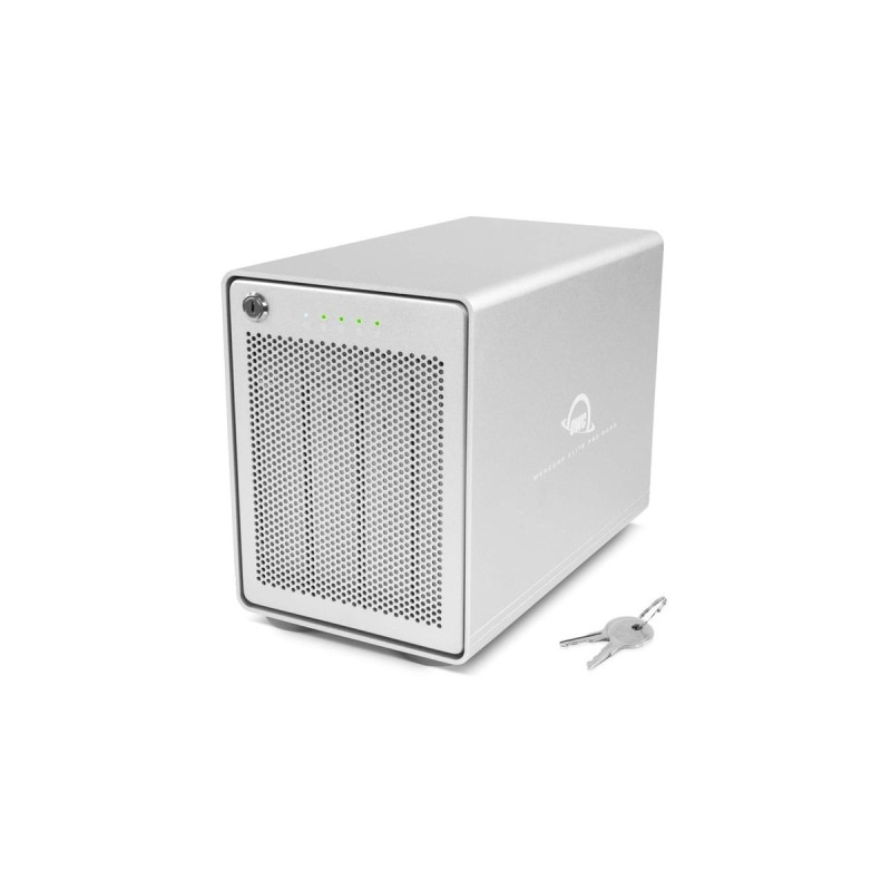 OWC Mercury Elite Pro Quad, Laufwerksgehäuse(silber, USB 3.2 Gen 2, RAID Ready, Outlet)