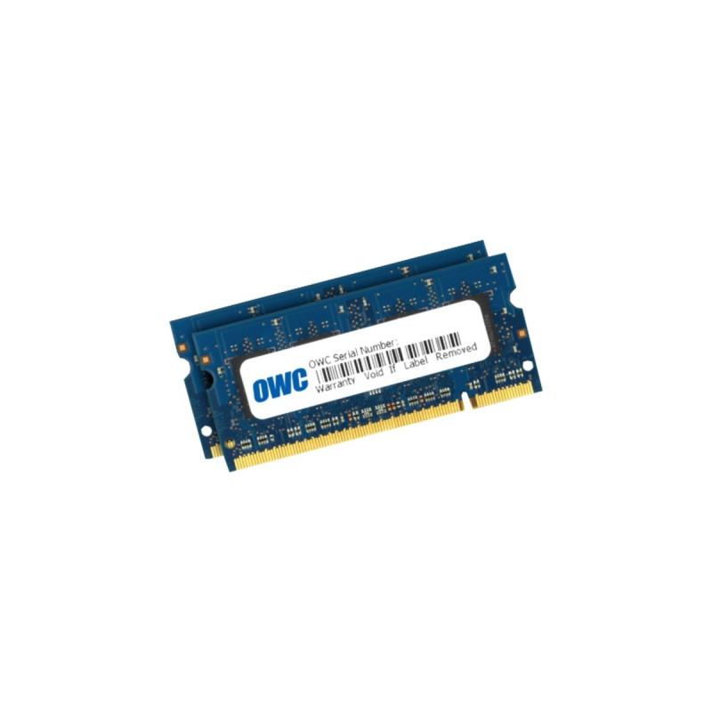 OWC SO-DIMM 4 GB DDR2-800 (2x 2 GB) Dual-Kit, für MAC , Arbeitsspeicher(OWC6400DDR2S4MP)