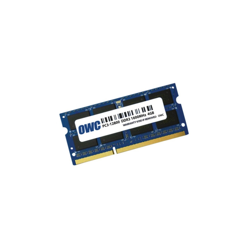 OWC SO-DIMM 4 GB DDR3-1600, für MAC , Arbeitsspeicher(OWC1600DDR3S4GB)