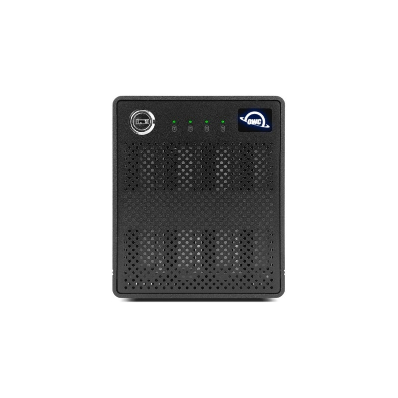 OWC ThunderBay 4 mini, Laufwerksgehäuse(schwarz, Professional Grade 4-Drive HDD/SSD Thunderbolt 3 Enclosure)