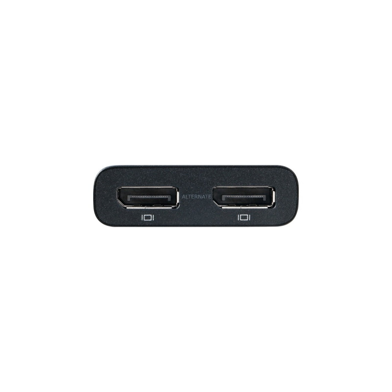 OWC Thunderbolt 3/2x DisplayPort Adapter(schwarz, Outlet)