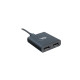 OWC Thunderbolt 3/2x DisplayPort Adapter(schwarz)