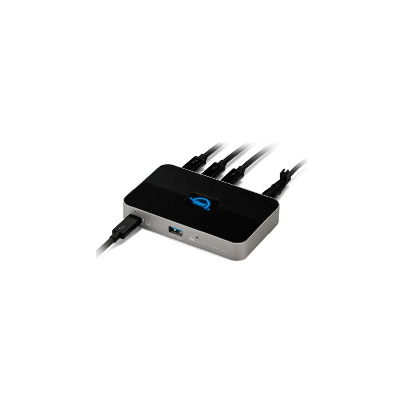 OWC Thunderbolt Hub, Dockingstation(grau/schwarz, Thunderbolt 4, USB-A)