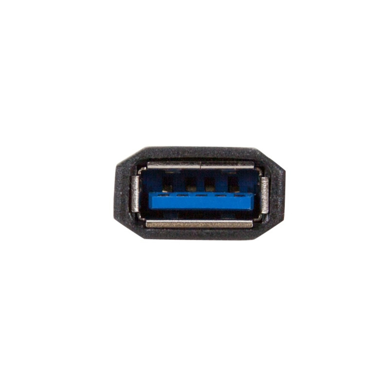 USB-A Buchse(schwarz, 13cm)