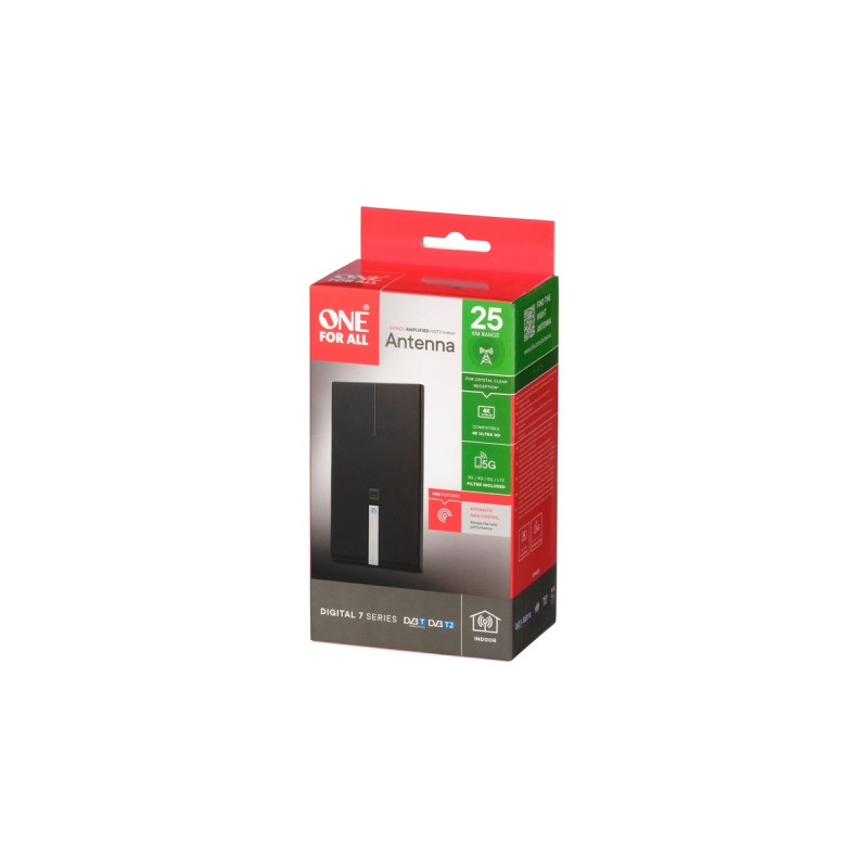 One for all DVB-T2 Zimmerantenne SV9425-5G(schwarz)