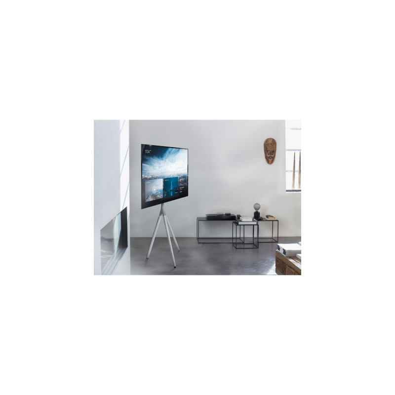 One for all Full Metal Tripod TV-Stativ, Halterung(weiß)