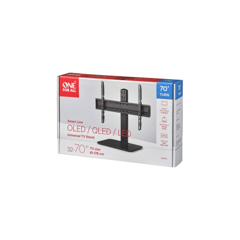 One for all Smart TV-Tischständer, Halterung(schwarz)