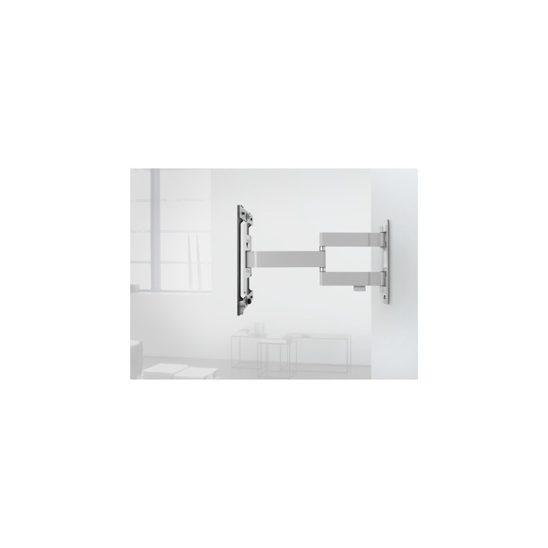 One for all TV-Wandhalterung Drehbar(schwarz/weiß)