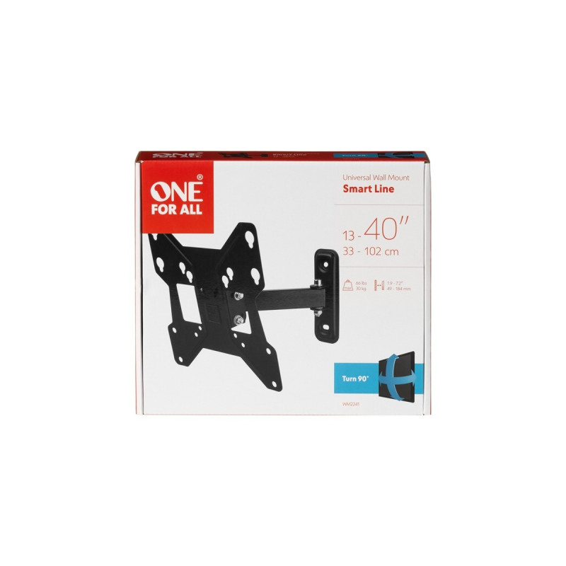One for all TV-Wandhalterung Drehbar WM2241(schwarz)