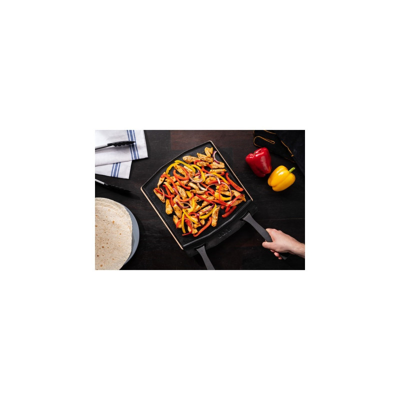 Ooni Doppelseitige Grizzler-Platte, Grillplatte(anthrazit)