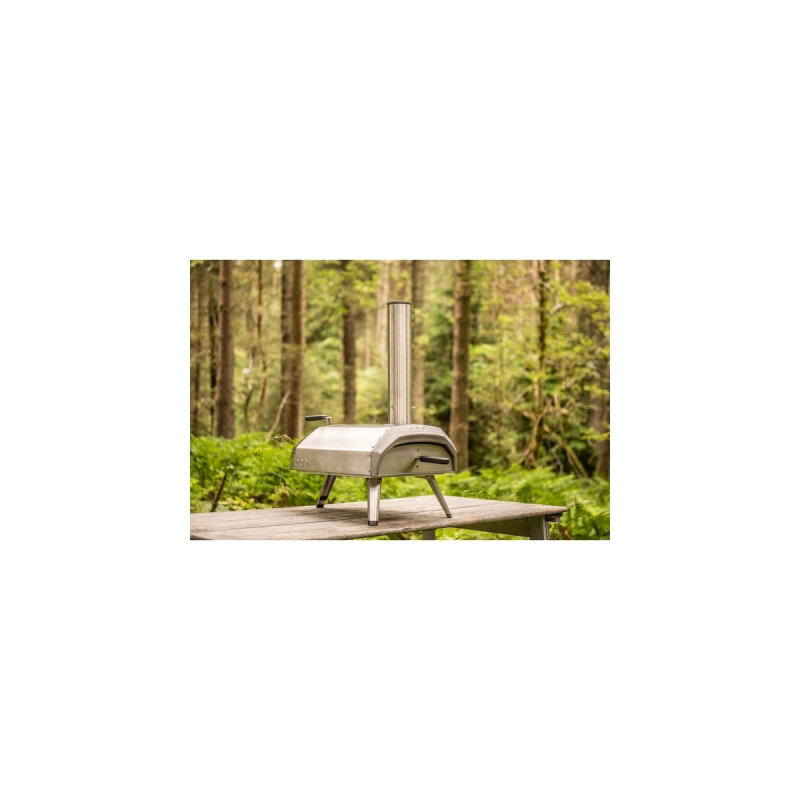 Ooni Karu 12, Pizzaofen(edelstahl, für Pizzen bis ca. Ø 31cm)