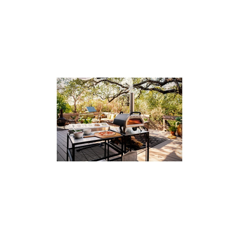 Ooni Karu 16, Pizzaofen(edelstahl/schwarz)