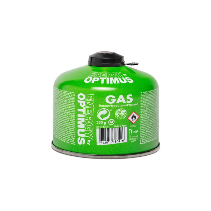 Optimus Gaskartusche 230g, Größe M(Butan/ Isobutan/ Propan)
