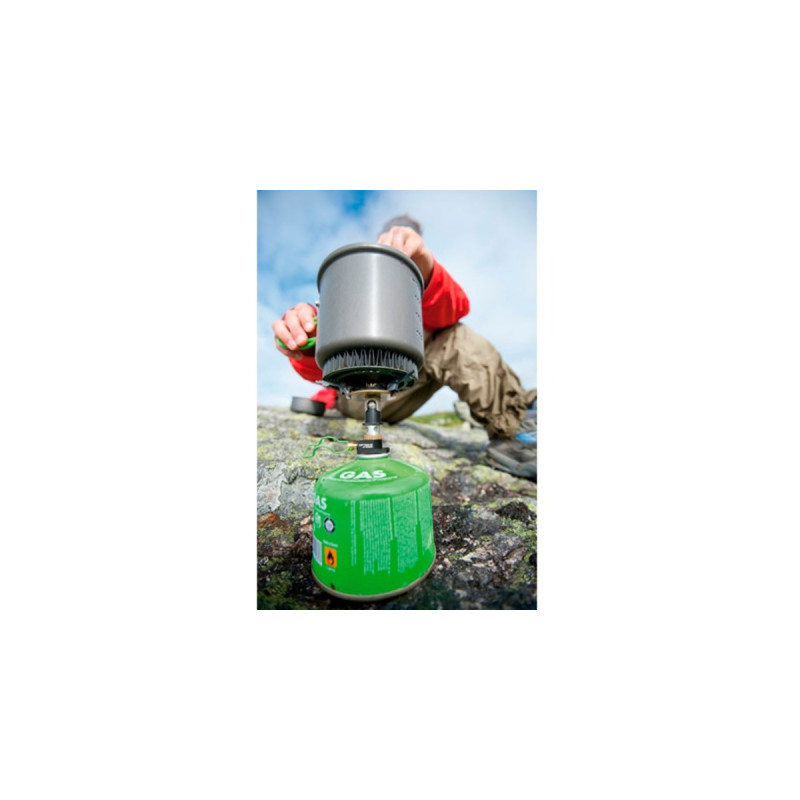 Optimus Terra Weekend HE Kochset 0.95 L, Topf-Set(grau/grün, 2-teilig)