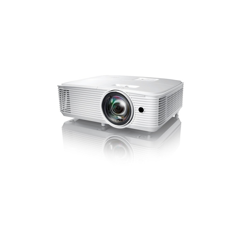 Optoma H117ST, DLP-Beamer(weiß, WVGA, Full 3D, HDMI)