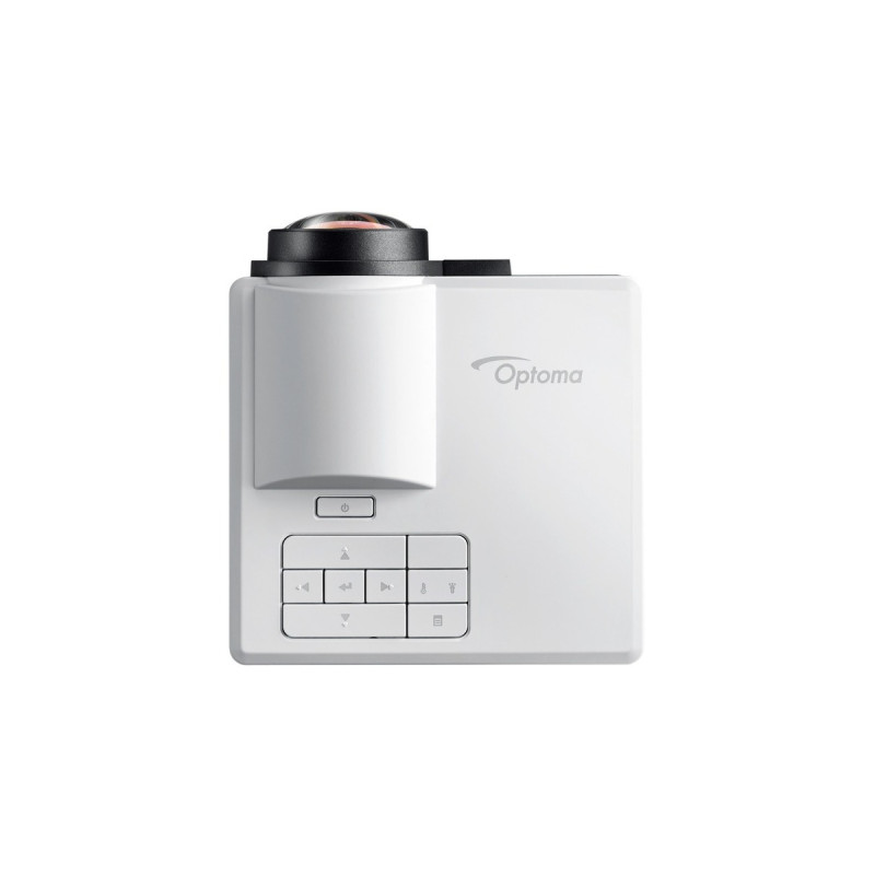 Optoma ML1050ST+, DLP-Beamer(weiß/schwarz, LED, 1000 Ansi Lumen, WXGA)