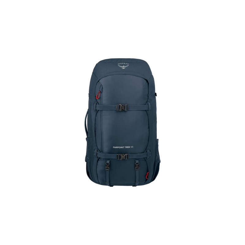 Osprey Farpoint Trek 55, Rucksack(dunkelblau, 55 Liter)