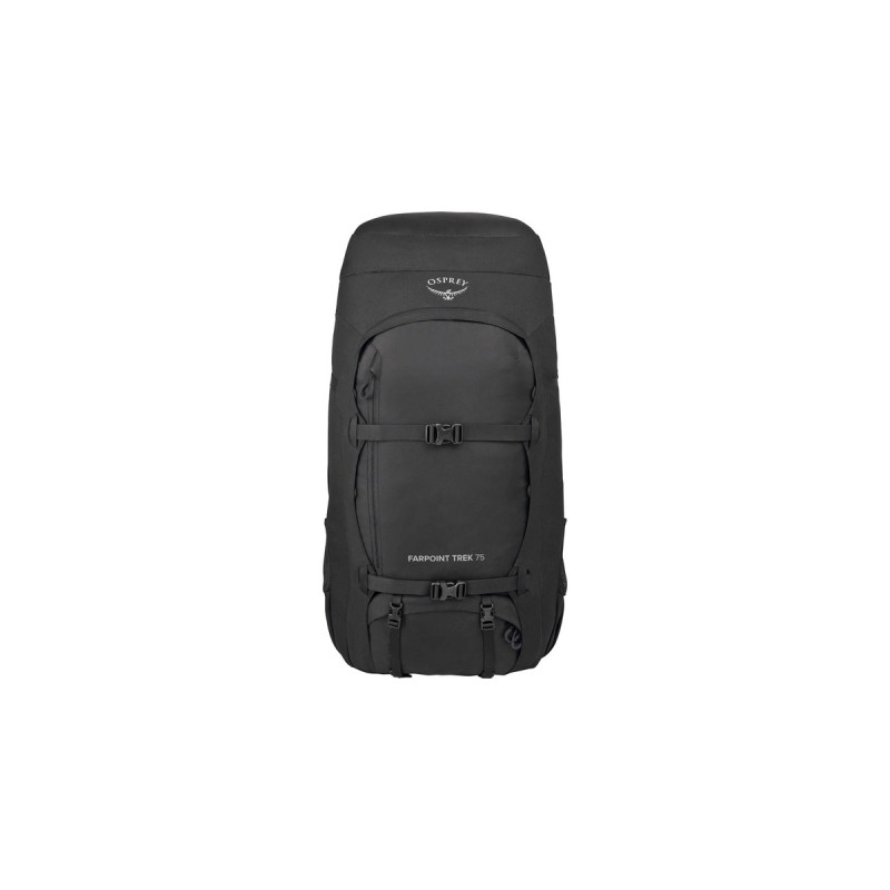 Osprey Farpoint Trek 75, Rucksack(schwarz, 75 Liter)