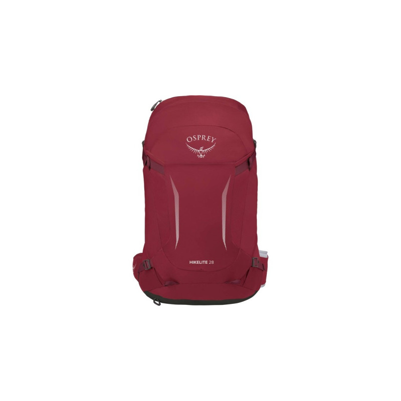 Osprey Hikelite 28, Rucksack(weinrot, 28 Liter, Größe M/L)