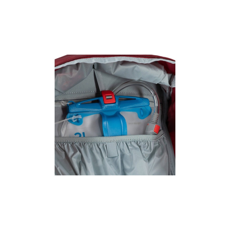 Osprey Hikelite 28, Rucksack(weinrot, 28 Liter, Größe M/L)