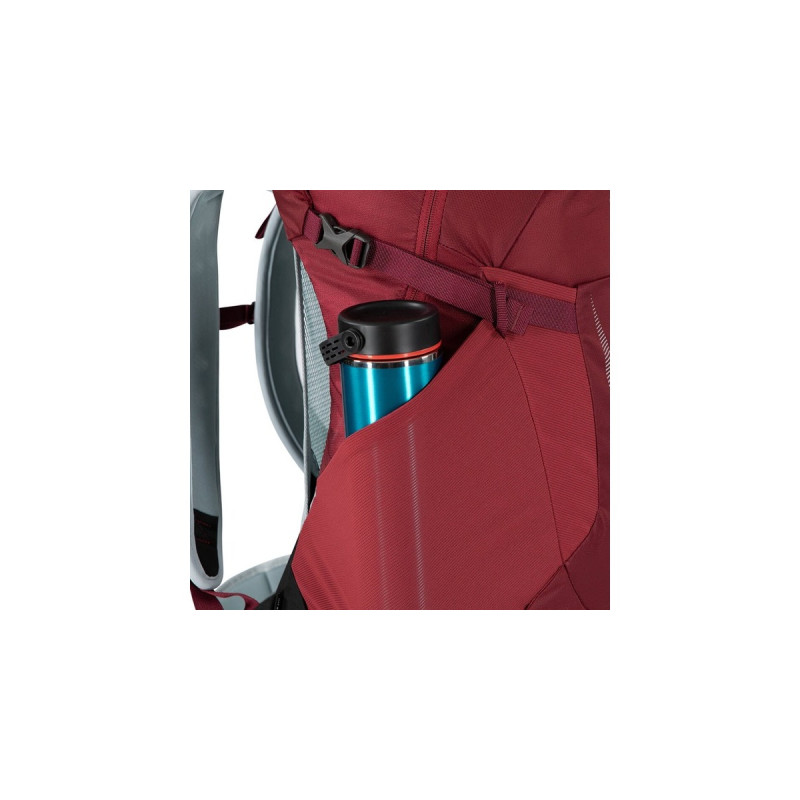 Osprey Hikelite 28, Rucksack(weinrot, 28 Liter, Größe M/L)