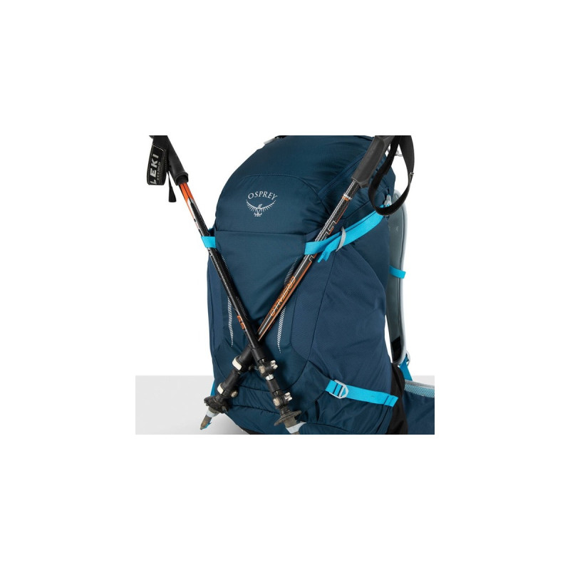 Osprey Hikelite 32, Rucksack(blau, 32 Liter, Größe M/L)