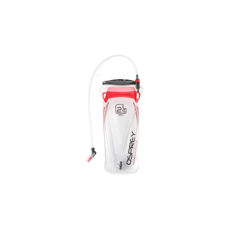 Osprey Hydraulics LT 2.5L Reservoir, Trinkflasche(weiß/rot)