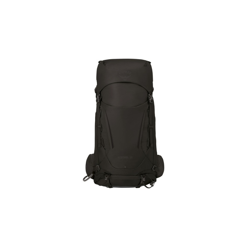 Osprey Kestrel 38, Rucksack(schwarz, 36 Liter, Größe S/M)
