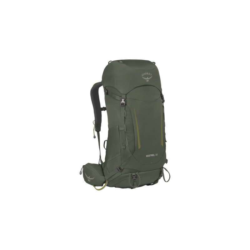 Osprey Kestrel 38, Rucksack(grün, 38 Liter, Größe L/XL)
