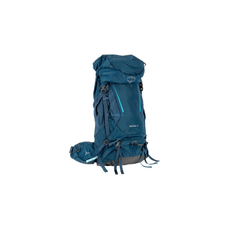 Osprey Kestrel 38, Rucksack(blau, 36 Liter, Größe S/M)