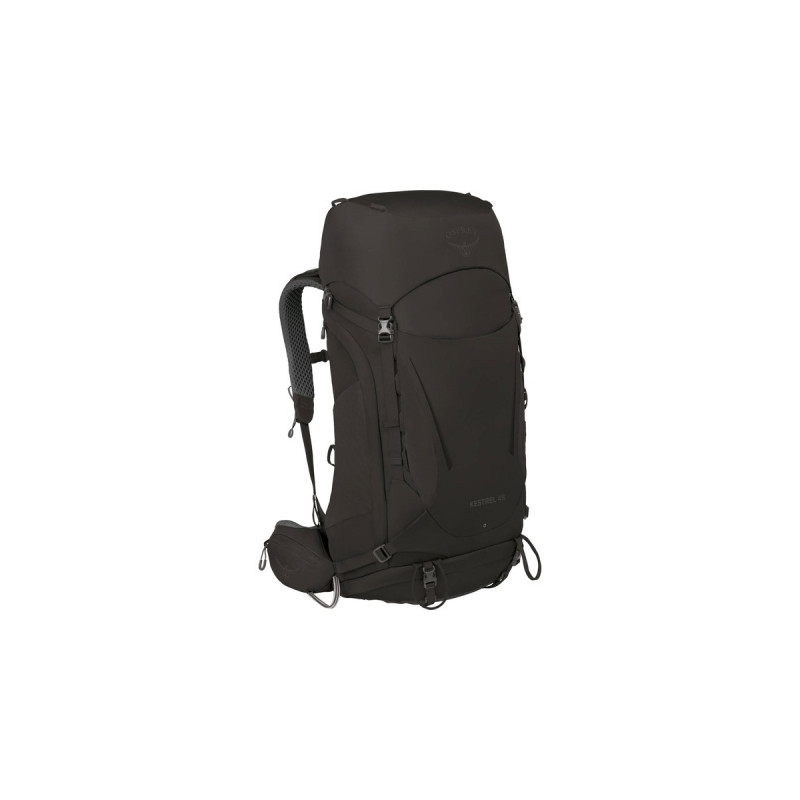 Osprey Kestrel 48, Rucksack(schwarz, 48 Liter, Größe L/XL)