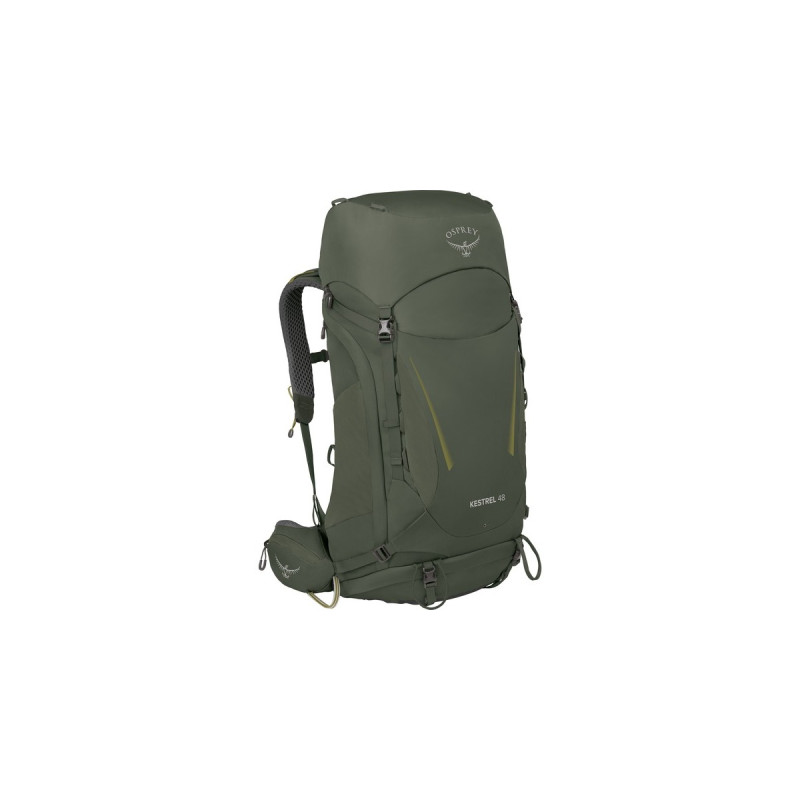 Osprey Kestrel 48, Rucksack(grün, 46 Liter, Größe S/M)
