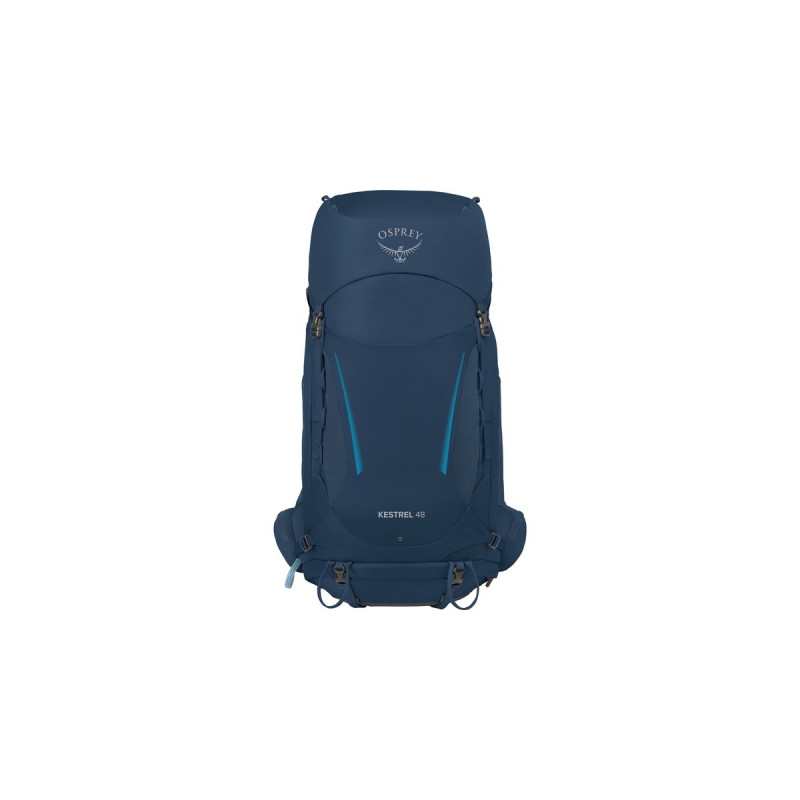 Osprey Kestrel 48, Rucksack(blau, 46 Liter, Größe S/M)