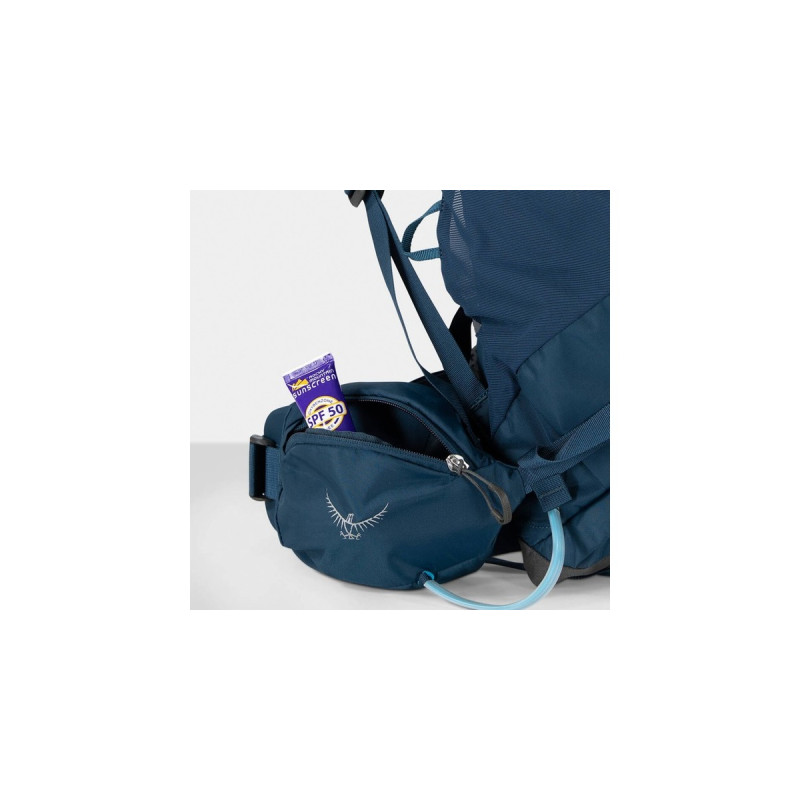 Osprey Kestrel 48, Rucksack(blau, 48 Liter, Größe L/XL)