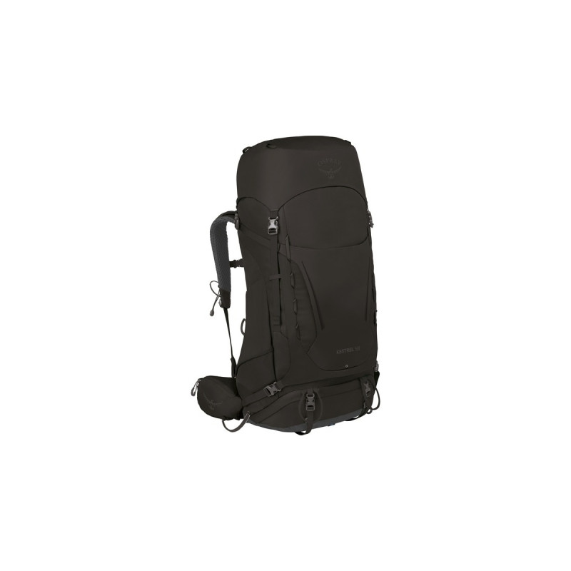 Osprey Kestrel 58 , Rucksack(schwarz,56 Liter / Größe S/M )