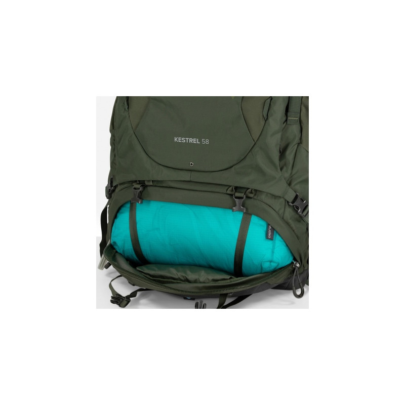 Osprey Kestrel 58 , Rucksack(olivgrün,56 Liter / Größe S/M )