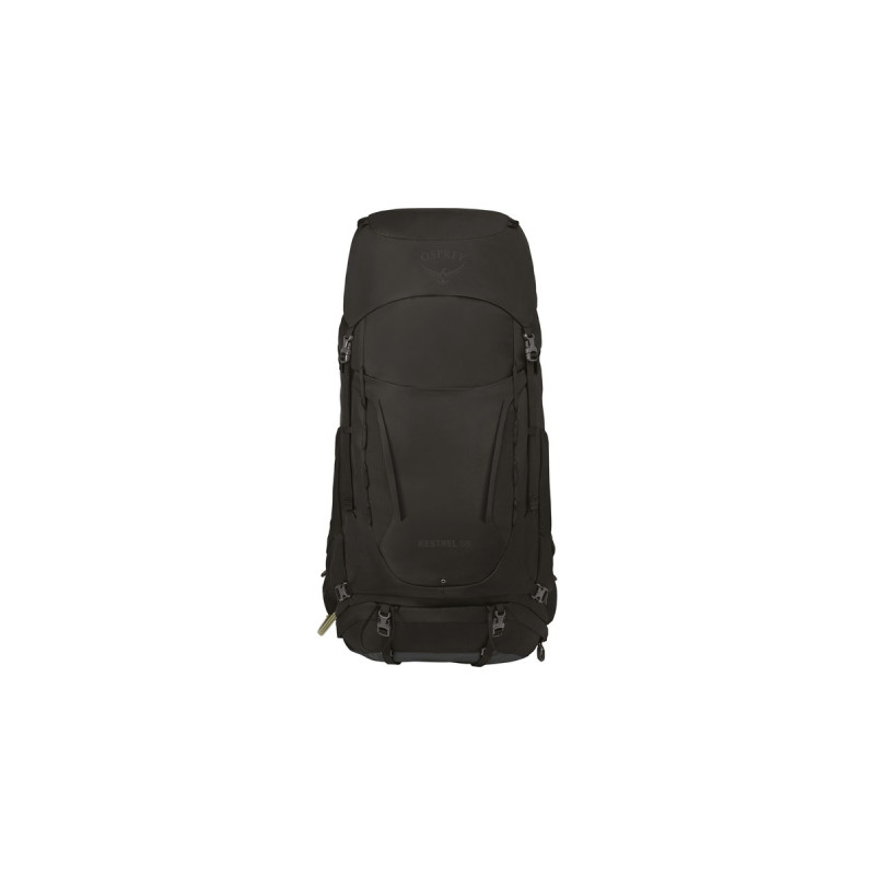 Osprey Kestrel 68 , Rucksack(schwarz, 68 Liter / GrößeL/XL)