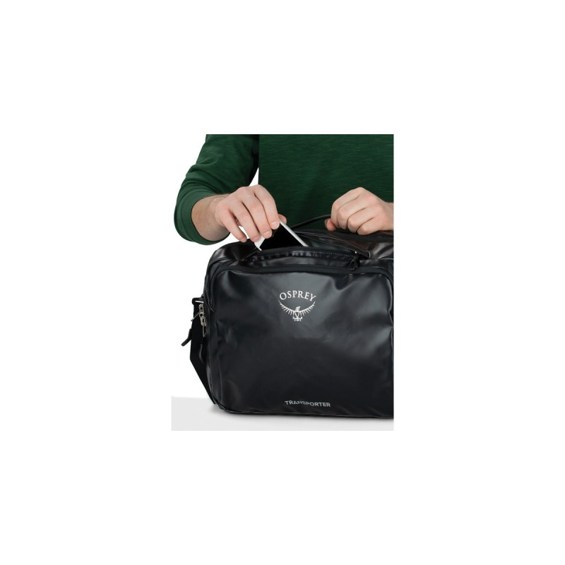 Osprey Transporter Carry-On Bag, Rucksack(schwarz, 44 Liter)