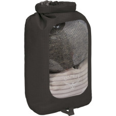 Osprey Ultralight Drysack 6 mit Sichtfenster, Packsack(schwarz)