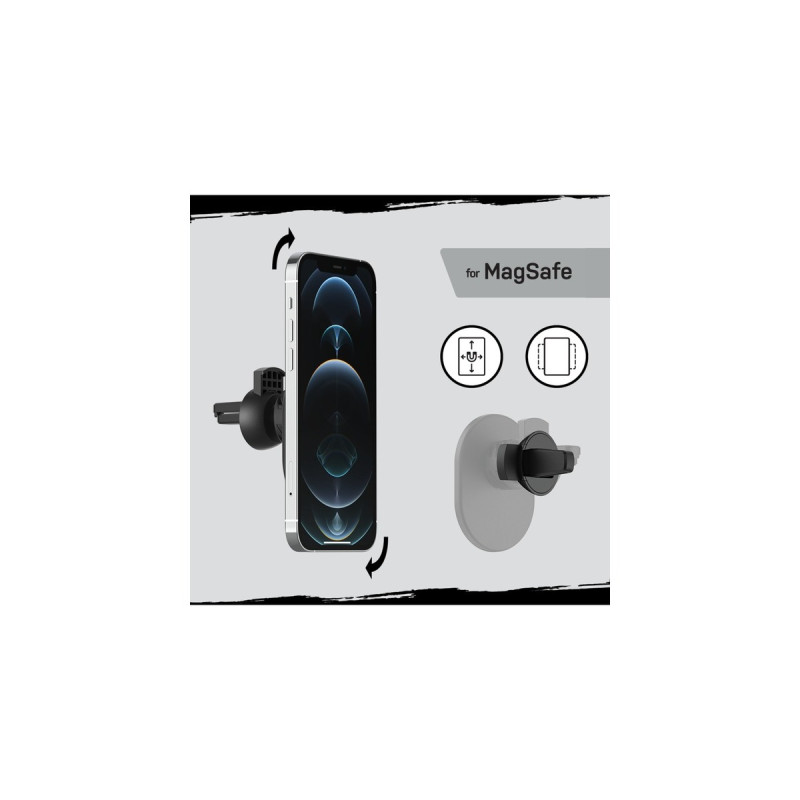 Otterbox Car Vent Mount für Magsafe, Halterung(schwarz)